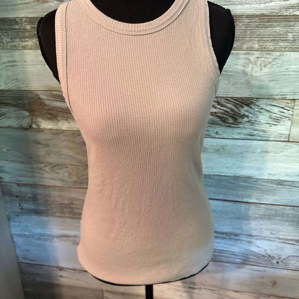 Maurices Ribbed Tank Top - Light Pink